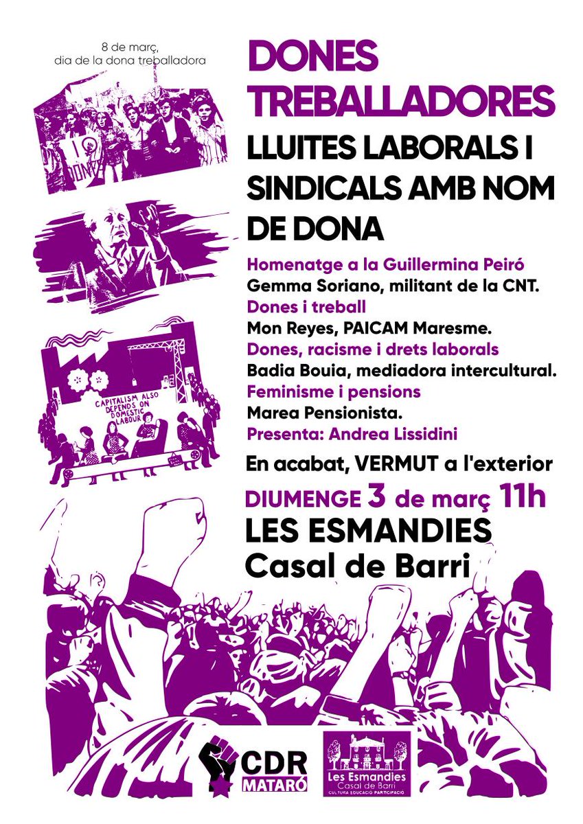 Diumenge a Mataró, organitza <a href="/CDRMataro/">CD República Mataró</a>