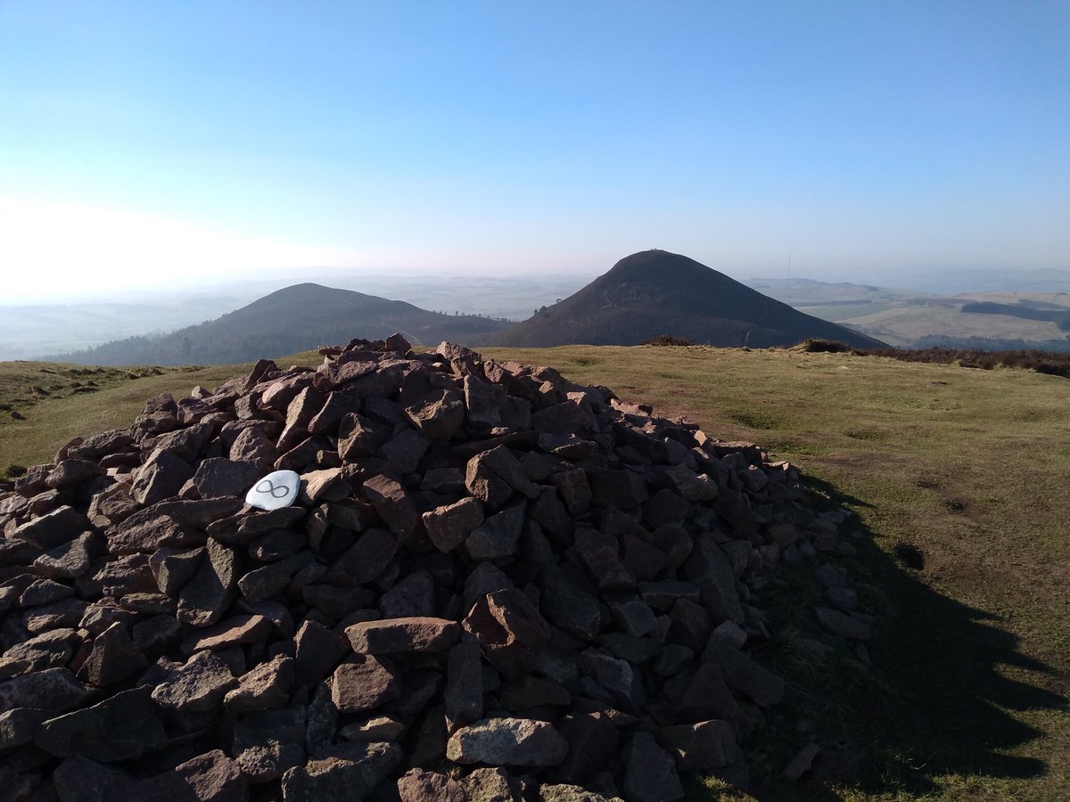 EildonRamblers's tweet photo. Still quite #muddy on some tracks going up #Eildonhills today but once up there like to think that's a #heathaze 😂. Whatever, just wonderful! #ScottishBorders #Melrose @L_B_Ramblers @ramblersscot @MelrosePaths @VisitScotland @TrimontiumTrust https://t.co/ti8Hdo3Eet