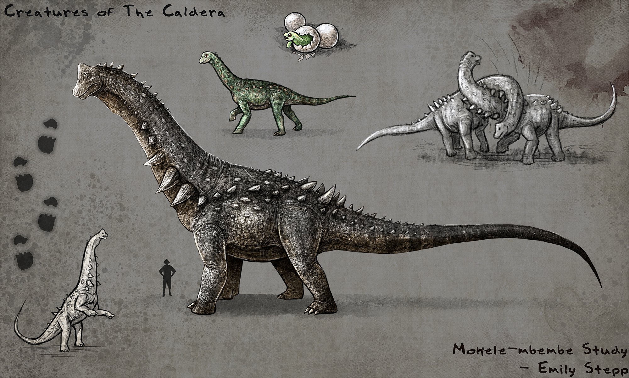 Mokele-mbembe : r/SpeculativeEvolution