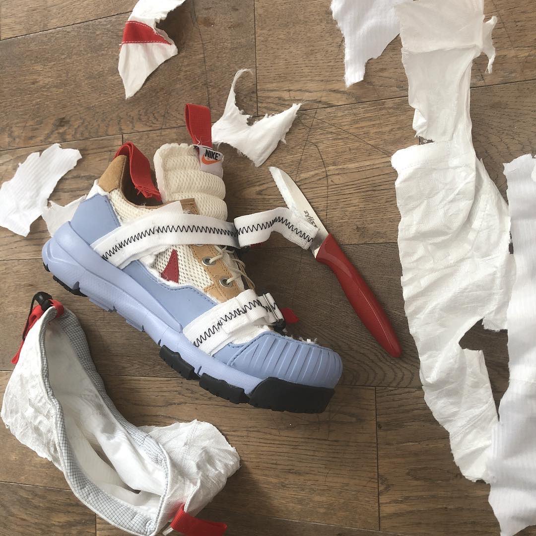 Tom Sachs: .@ASVPNVST goes DIY on the Tom Sachs x Nike Mars Yard Overshoe