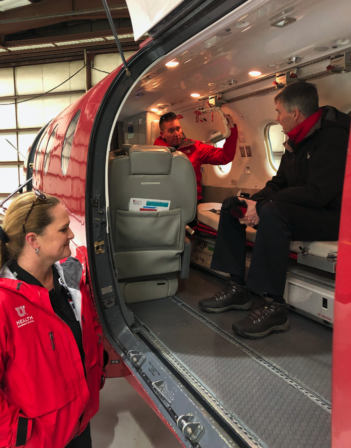 Very proud of <a href="/UofUAirMed/">UofUAirMed</a> team--w/ leaders like Frankie Toon, who recently won the Assoc. of Air Medical Services Excellence in Leadership Award &amp; Cory Cox, who serves as Western US Regional Course Director for the Difficult Airway Course,<a href="/UofUHealth/">University of Utah Health</a> patients are in great hands!