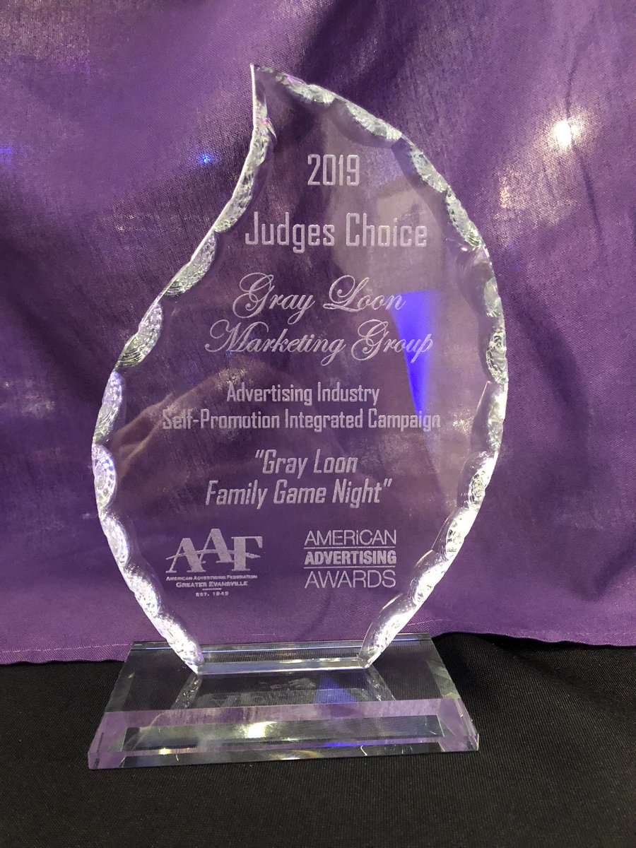 grayloon's tweet photo. We are honored to have been recognized at the 2019 ADDY Awards, presented by @aafnational! Our team took home awards for our work on @HOYTARCHERYInc's website and Gray Loon Family Game Night. 🏆

Check out the projects here:
https://t.co/PLsVkolPDA
https://t.co/tZvuxjIUt9 https://t.co/LEu7UesR4A