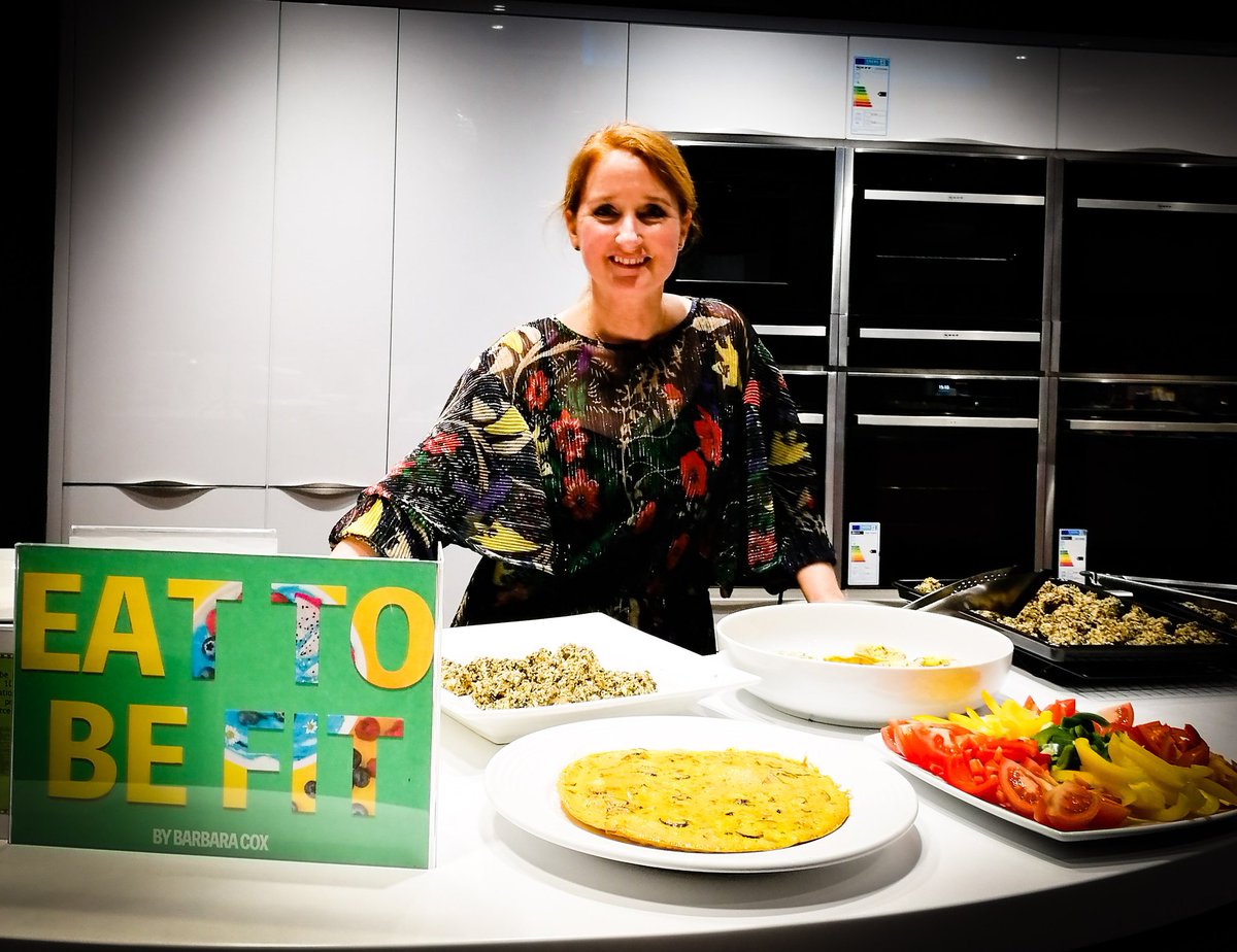 Great to have nutritionist @barbaracox8888 back for another cooking demo and book launch of her second cookbook "Eat to Fit" 👌
#healthylifestyle #cleaneating #cookingdemo #nutritionist #booklaunch #christchurch