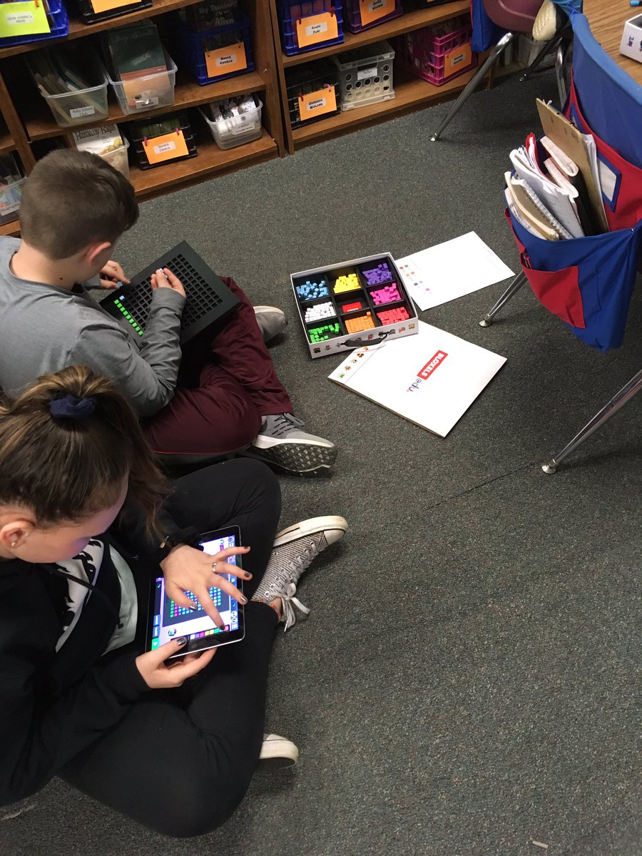 ashack04's tweet photo. Mapping/creating/ coding our own video games with Bloxels! Having a Blast! @DrJVanBuren @jewl911 @JoyceGSanders1 @Sumby3 https://t.co/qDUjnnurGp