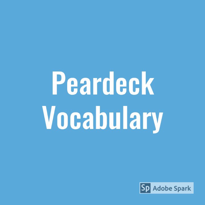 sjordanortega's tweet photo. Thanks @armstrongPUSD for showcasing Peardeck vocab and encouraging me to use a new tool. See my story. #SparkMade https://t.co/WhewQRzr1T https://t.co/k7PujOyIXg