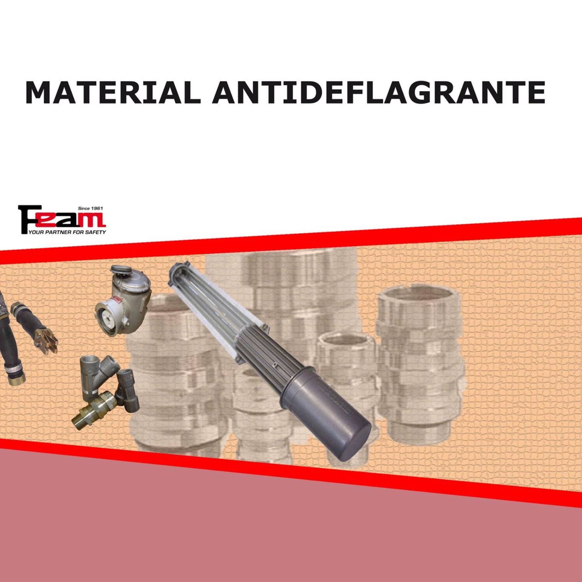 Material antideflagrante Feam. Envíanos tus consultas a info@conycal.com #antideflagrante #feam #Ex #antiexplosion #explosionproof #explosionproofequipments #electricaldevices #materialelectrico