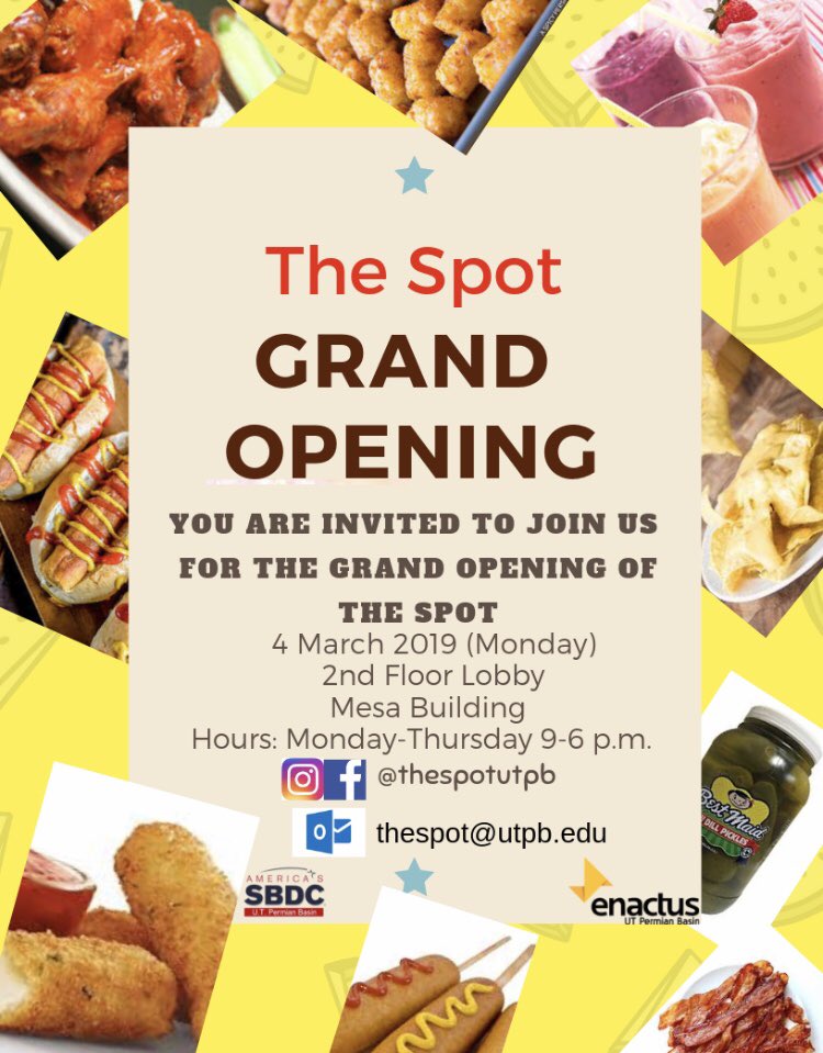 thespotutpb's tweet photo. Come see us in action at our Grand Opening!!🌭🌭 https://t.co/ySDobS61ej