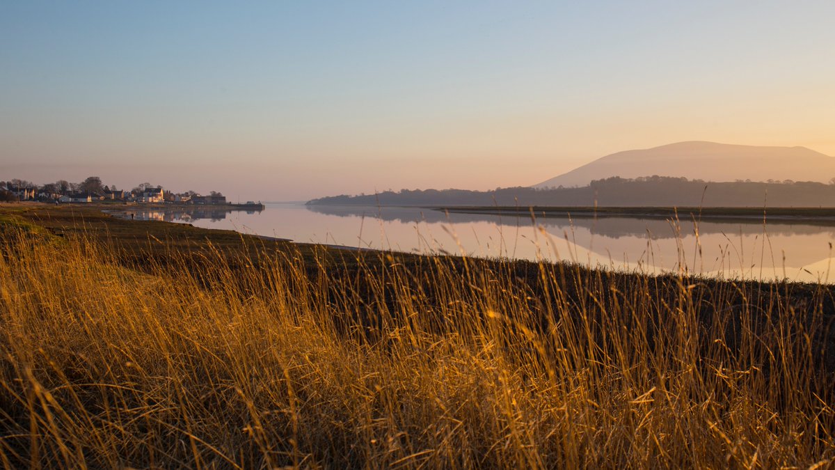 .@metoffice @StormHour @BBCScotWeather @DGWGO Low sunlight illuminating the smoke from #muirburn after another exceptionally warm day.. #RiverNith #Glencaple #DumfriesandGalloway 26th Feb 2019 #Climatechange #SummerinWinter