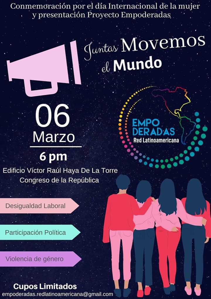 EmpoderadasL's tweet photo. ¡Juntas movemos el mundo! ❤💪
Inscripciones: https://t.co/684rd95pms
Cupos limitados.  
#8M #HuelgaFeminista https://t.co/1l663iYzue