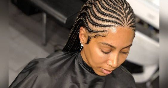 Zaineey's Blog on X: Half Cornrows Half Braids Hairstyles