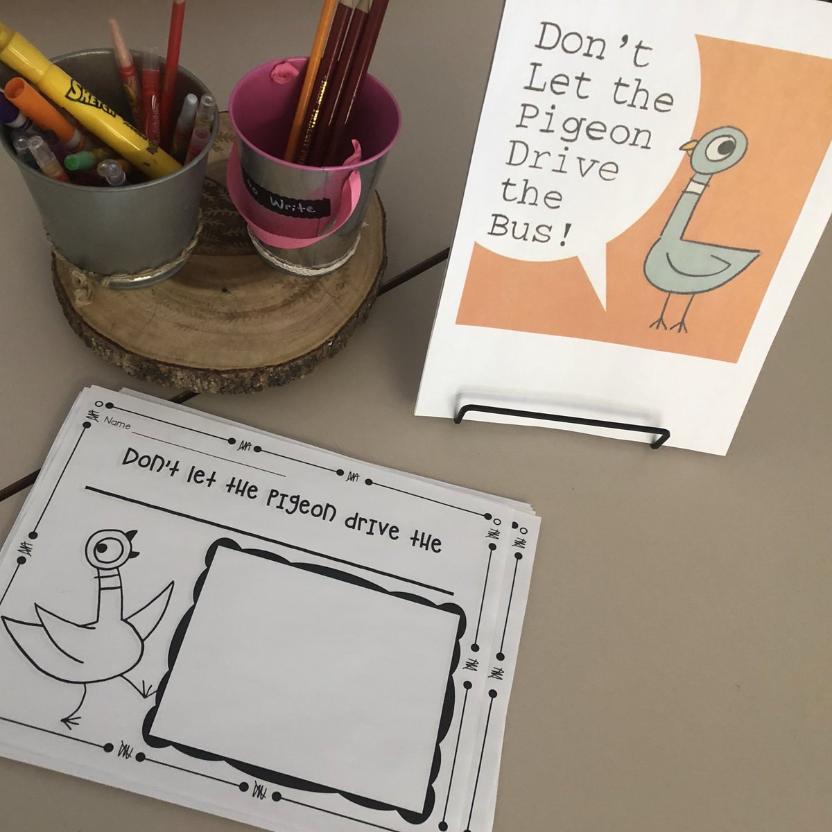 MissTJermey's tweet image. Students were excited to explore these new Math and Literacy learning centres. #wolvesmath #wolvesarewell @WoodvilleES