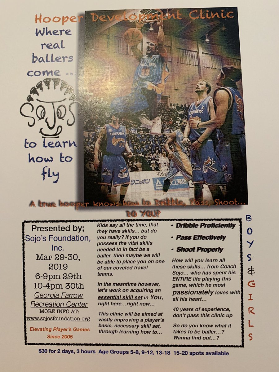 Come join us for our end of March Clinic....#BasketballRevolution #Changinglivesthroughbasketball