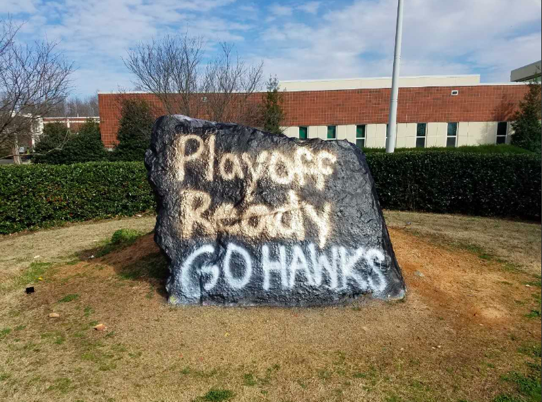 Seems simple to me:
- <a href="/HS_Lady_Hawks/">Lady Hawks BBall</a> &amp; <a href="/HSHSMBB/">Holly Springs BBall</a> AT HOME
- 2nd Round State Playoffs AT HOME
    
To our students, staff, &amp; community: Let's make this the largest crowd EVER to watch basketball at HSHS! Come strong, <a href="/PurpleCrazeHSHS/">PURPLE CRAZE</a>! We're counting on you!

Thursday, 2/28
#HawkYeah
