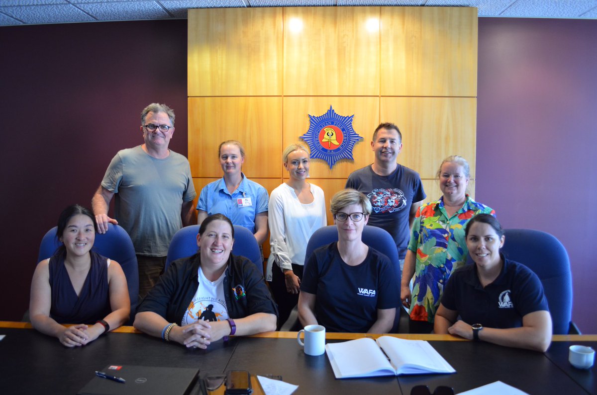 SA_MFS's tweet photo. The @SA_MFS was honoured to host @WAFA_Comms for their national meeting to develop strategy &amp; future directions. A great group of passionate people from across #Australia progressing equity &amp; empowering women in the emergency services sector. #WomenAndFirefighting #WAFAWednesday https://t.co/MNHXACevDX