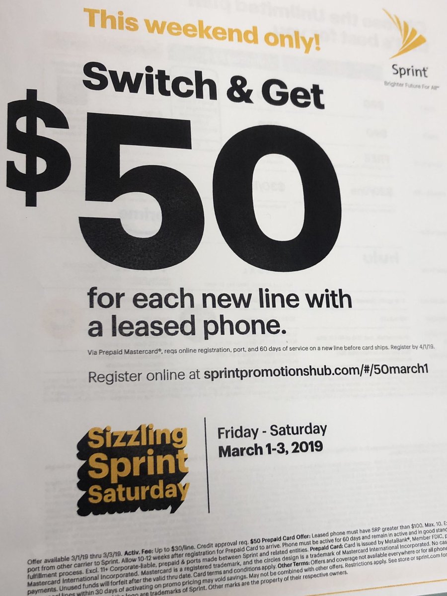 geneva_il's tweet photo. Where else can you get $50 for a port in? Nowhere. We are handing out money at the Sprint store in the Geneva Commons🤑 https://t.co/rZGVjYlYdx