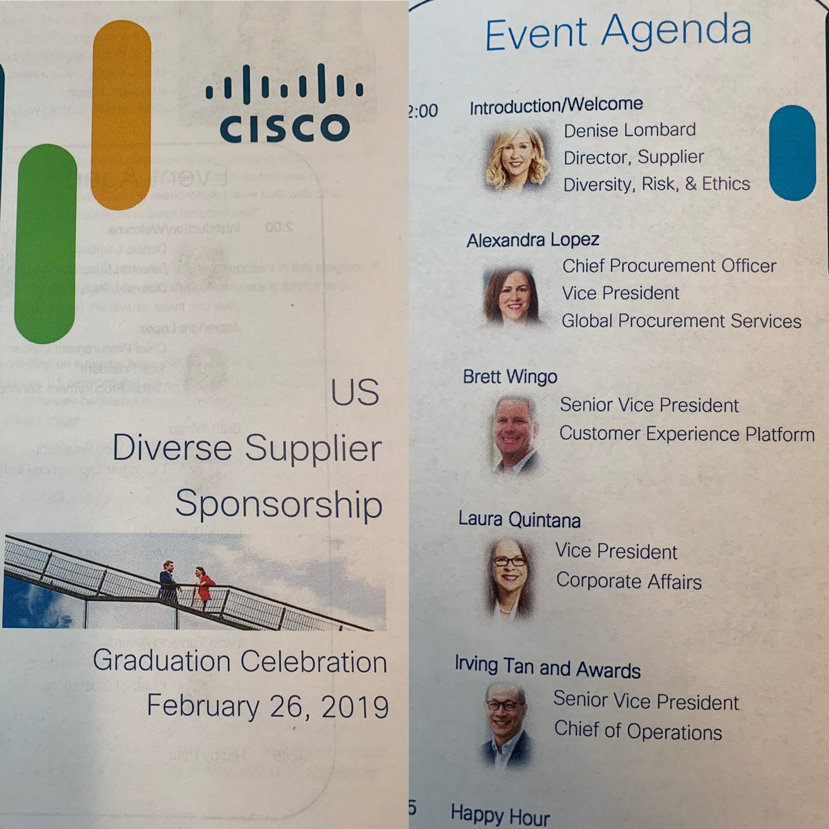 VarshaKanwar's tweet photo. "Diversity is not just the right thing to do, it's a business imperative!" Always leading by example ππΌ @WingoBrett, #CiscoCX #CXPlatforms SVP, at #Cisco U.S Diverse Supplier Sponsorship graduation celebration #WeAreCisco #MultiplyTechDiversity #LeadershipInAction https://t.co/UknX8nlGRn