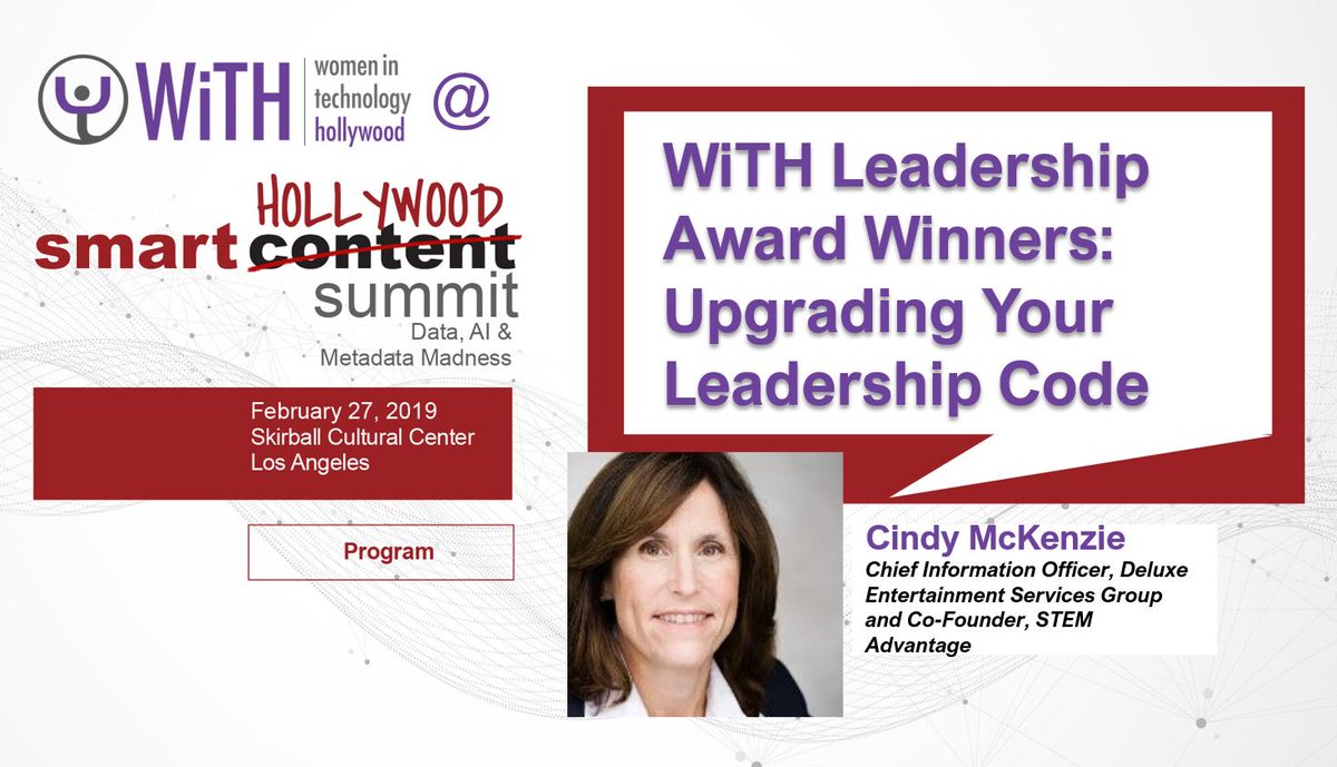 CDSACLC's tweet image. An Upgrade is available for your #LeadershipCode. Cindy McKenzie, Chief Information Officer, @deluxe1915  &amp;amp; Co-Founder, STEM Advantage is a WiTH panelist speaking on WiTH Leadership Award Winners: #Upgrading Your Leadership Code - ow.ly/r08X30nQtyN #Equality #Leaders #Voice