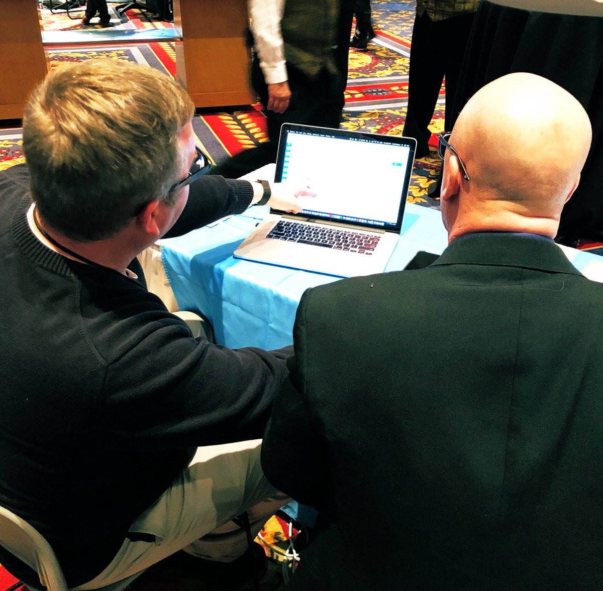 gkehrer's tweet photo. @NEWSCYCLE_News showin’ a lil’ #loveatfirstsite action with Infomaker at #2019MegaConf. So much fun! https://t.co/fINeZ4JNfG