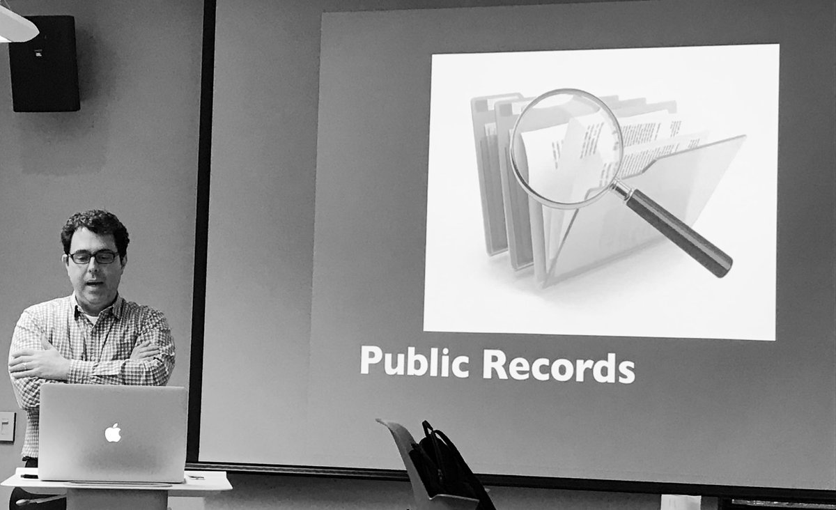 If <a href="/DougCaruso/">Doug Caruso</a> from <a href="/DispatchAlerts/">Columbus Dispatch</a> could have any super power it would be subpoena power—and he’s <a href="/SPJohiostate/">SPJ Headline Club</a> to talk how he uses his public records power to get info on government doing people’s business. Honored to have you <a href="/OhioStateComm/">The Ohio State University School of Communication</a>!