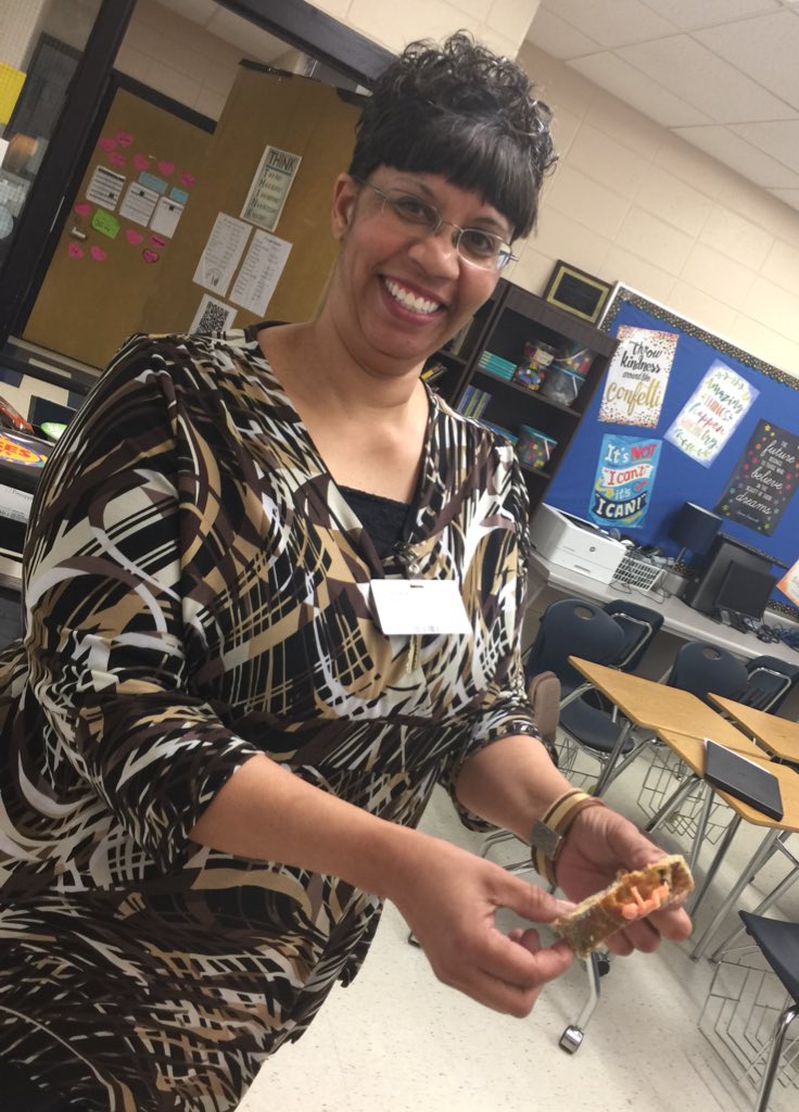 mgarnerwbms's tweet photo. The staff celebrated with King Cake today! Thank you Ms. Swartz for sharing your New Orleans love with us. Ms. Logan found the baby!!! #wbmsfamily #loveoneanother #thewebbway @WBMSprincipal @hurstwbmsap https://t.co/55llRembEb