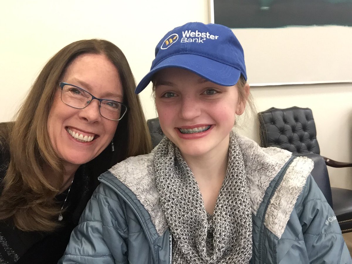 UnitedWayofGW's tweet photo. Our Campaign Co-Chair Ella gets around...here she is last week with Kathy from @WebsterBank keeping the campaign momentum going...#EverybodyUP #StillTimeToGive https://t.co/gv5OoazJRM