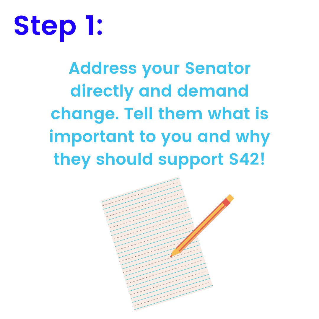 March4Philly's tweet photo. Follow these steps to write a letter to your Senator to pressure them to support #S42! Send us pics of you writing your letters or a video explaining why the Senate should support S42 and we will post it! Let us know if you have any questions. βοΈ#gettowriting https://t.co/cNjz5t9Tlu
