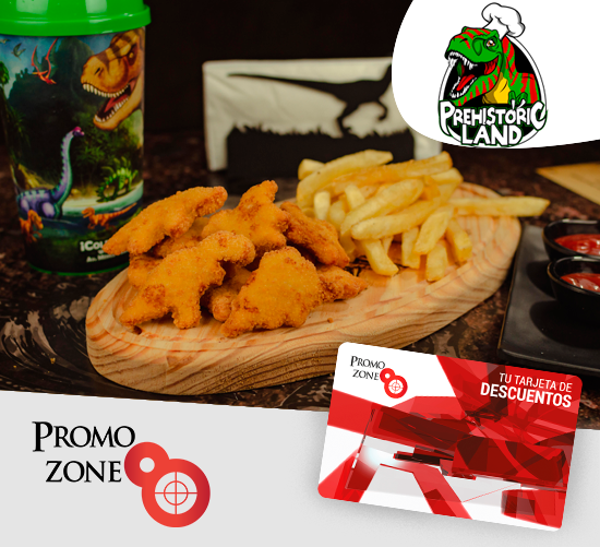 PromoZoneMex's tweet image. ¿Hambre voraz? Satisface tu dino-apetito en Prehistoric Land. Es un restaurante temático de Dinosaurios en Guadalajara Jalisco!
Y no solo servimos comida, también tenemos tienda de recuerdos y arcade, con tu Tarjeta #PromoZone recibe 10% de descuento #UnMundoDeDescuentosParaTi