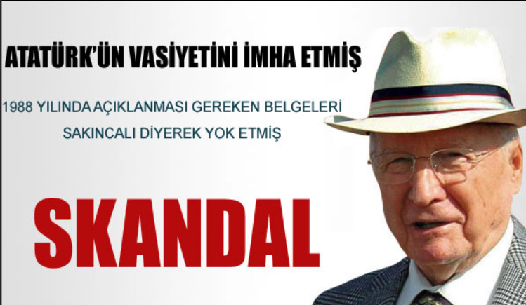 Sn <a href="/kilicdarogluk/">Kemal Kılıçdaroğlu</a> Kemal,asla yalan söylemez!Söyler mi?"Atatürk" diyor.Sizce ne demek istiyor?Ne anlıyor "Atatürk"ten?"Bizim Oğlanlar"dan,K.Evren de,biliyorsunuz,"Atatürk" demişti.Millet onu sonradan anladı,lâyık olduğu gibi gömdü.K[atil].İnsan,sigara içen canlı.Yalan da söyler.