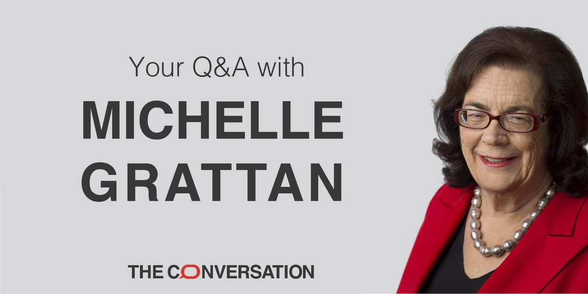 ConversationEDU's tweet photo. #Melbourne, this is your chance to ask one of Australia's most respected #auspol journalists about the state of our nation's #politics ahead of #AusVotes2019.

Join @michellegrattan, @amandadunn10 + @ConversationEDU: 
https://t.co/SBHNnwEz8G

(Tickets are selling quickly) https://t.co/siHegLoy9a