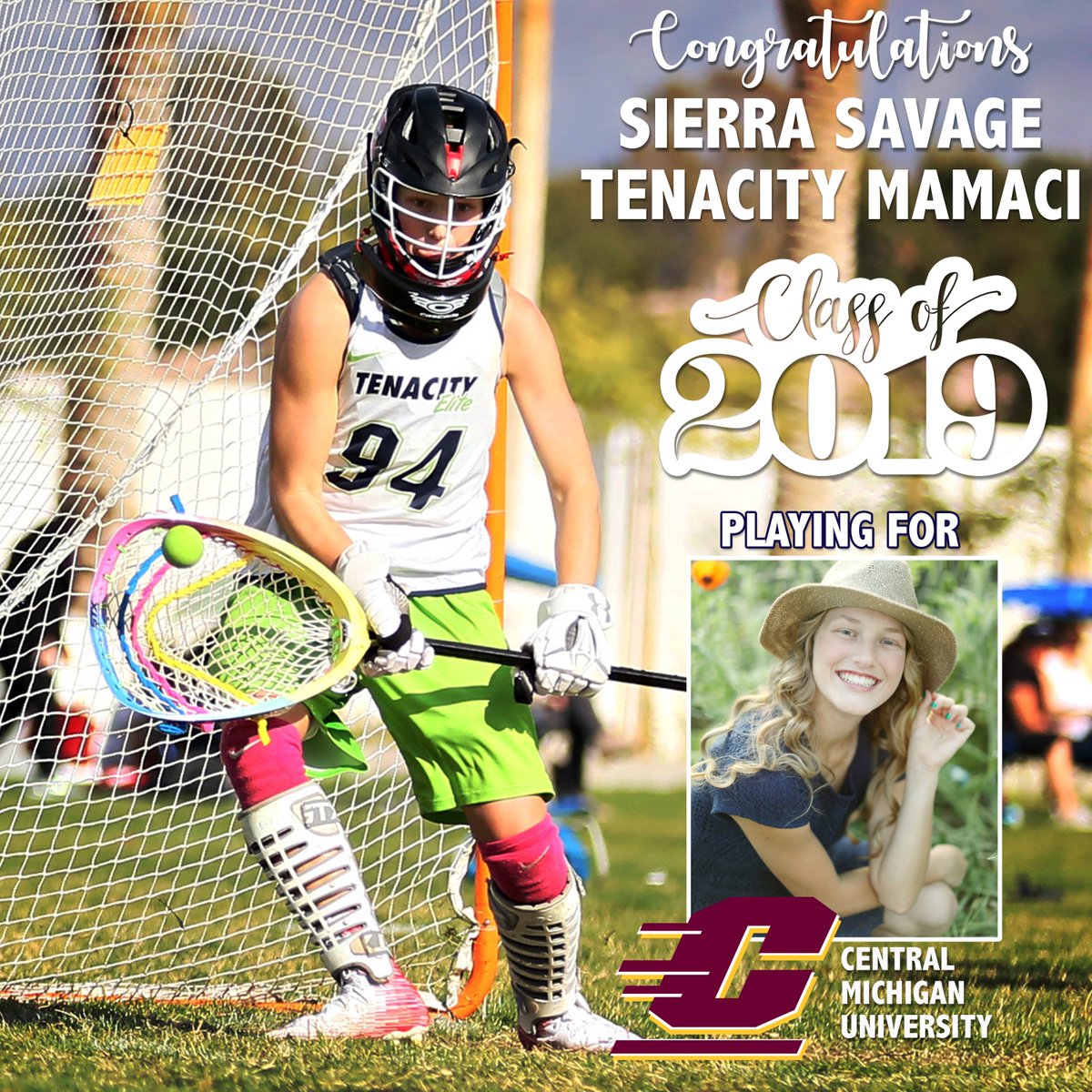 10acityProject's tweet image. Stud! #laxgoalie 
@savygirl508
.
.
.
 #tenacity2019 #AmazingAlums #tenacityforlife #tenacityforever #goat #tenacitymamaci #womenslacrosse  #playwithtenacity #hardworkpaysoff #FireUpChips @cmu_lacrosse #ncaawlax
