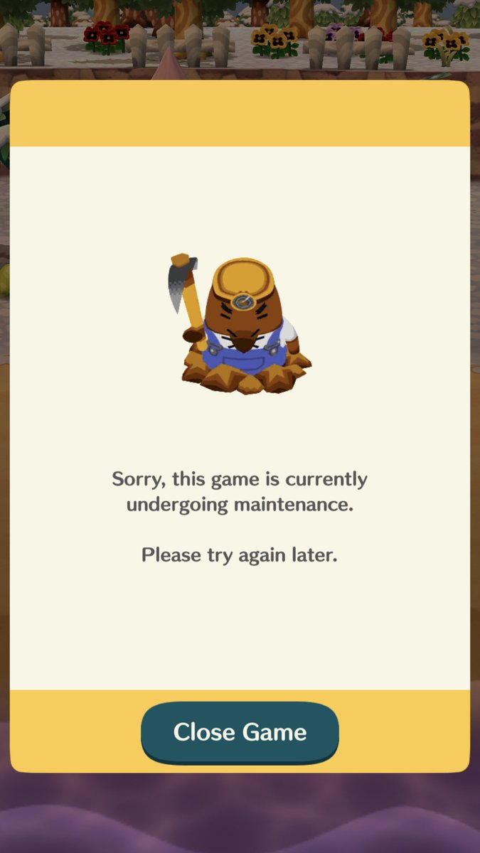 EdNetman's tweet image. Caught a large tuna and then got this. I wonder if it at least recorded my catch. #ACPC #AnimalCrossingPocketCamp