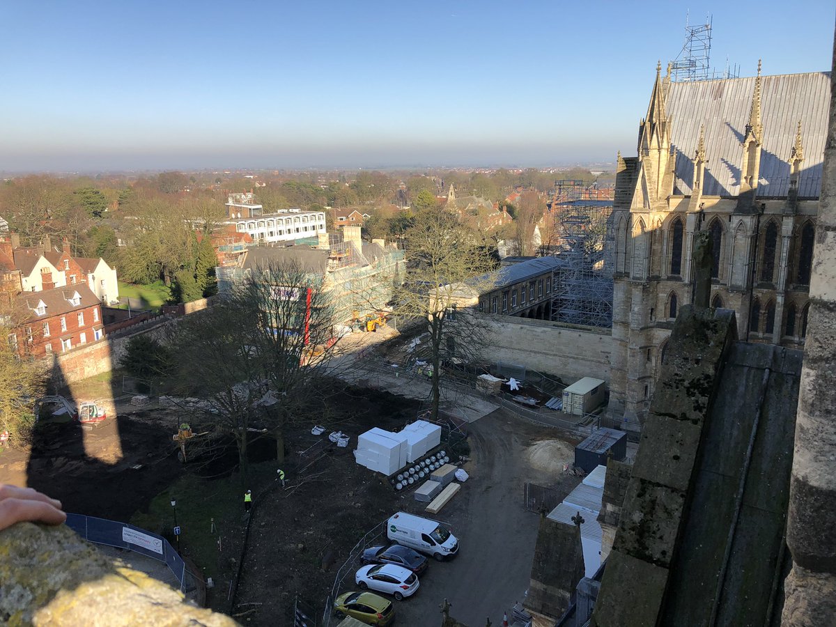 Views from the rooftops of #lincolncathedral