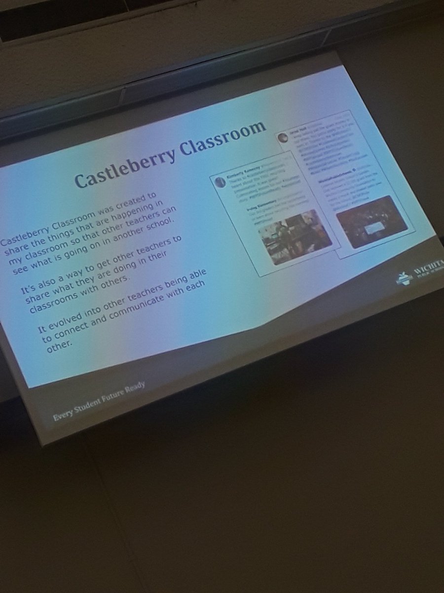 kkonecny13's tweet image. #WPSTweetup #castleberryclassroom It's a revolution! #wpsproud #wpsfutureready