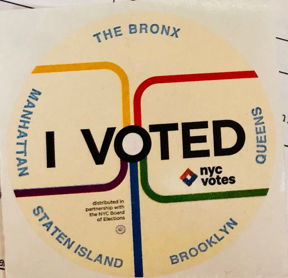 2 hours left to go get your “I VOTED” sticker!!!

#NYCPublicAdvocate #Blake4NYC #ForThePeople #NYCVotes
