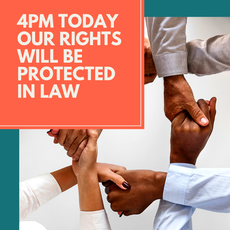 hr4qld's tweet photo. Our @hr4qld is likely to pass into law at around 4pm today at @QueenslandParl1. Come and watch history happen with us! 😆 https://t.co/zoml7RxtwI