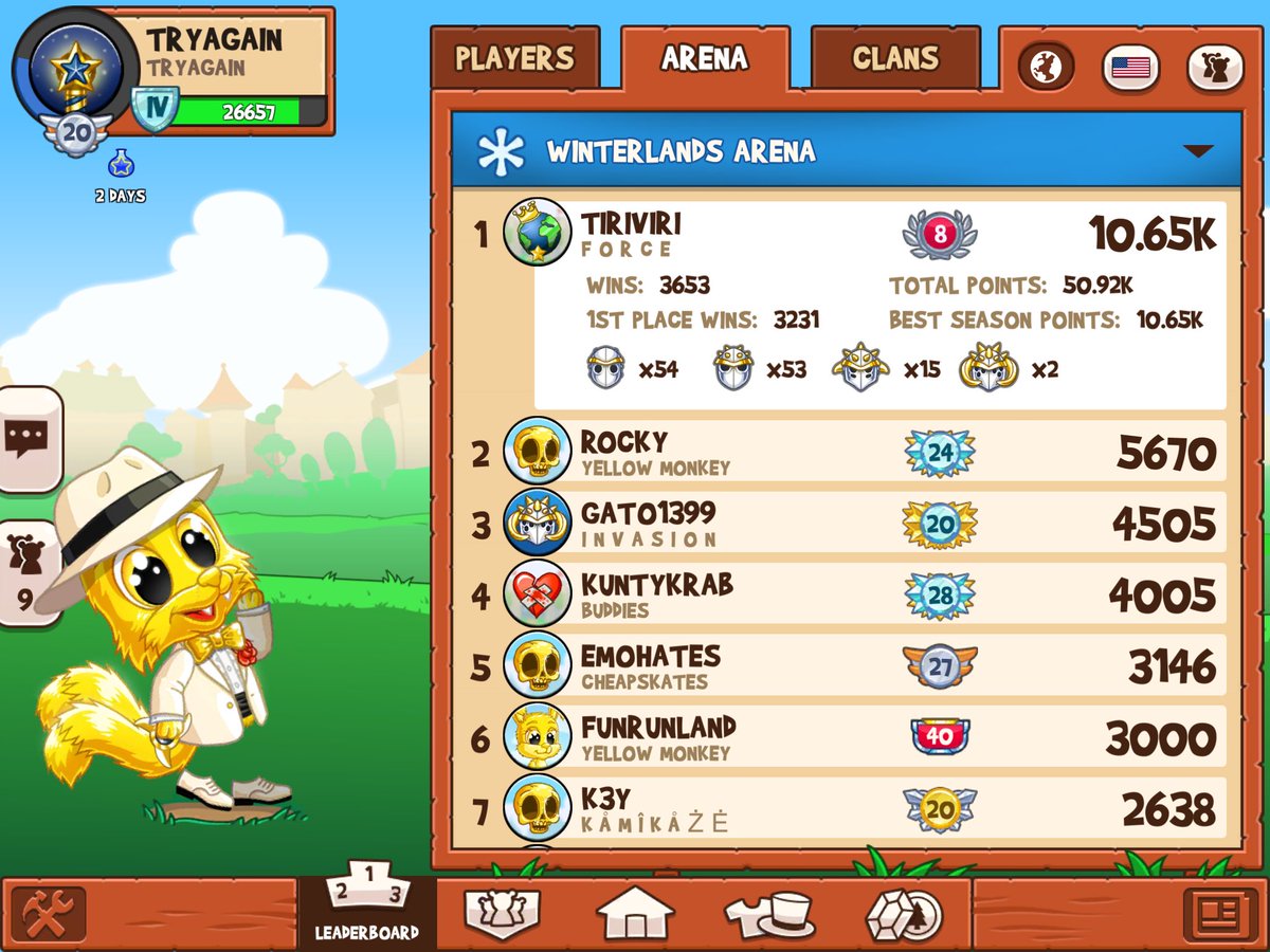 TryagainFR3's tweet photo. Congratulations to @TiriviriFRA for achieving a whopping 10K on the last season.
Hats off to you! :)

(Ha! Ha! Get it?)
#FunRun3 https://t.co/YvL3NEx2Ud