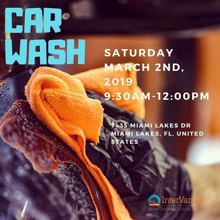 IntervarsityMDC's tweet photo. Hello Students!! Look out for our car wash this Saturday!! We are raising funds for conferences. https://t.co/qILWQfzLft