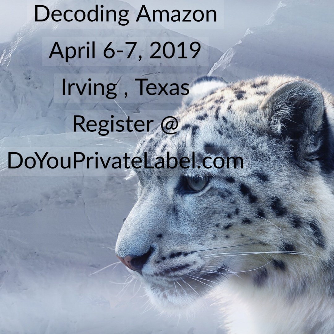 Amazon Wants You! Join us April 6-7, 2019! Sign up at DoYouPrivateLabel.com
#marketing #videomarketing #ecommerceevent #dallasevent #marketingtips #marketmysmallbusiness