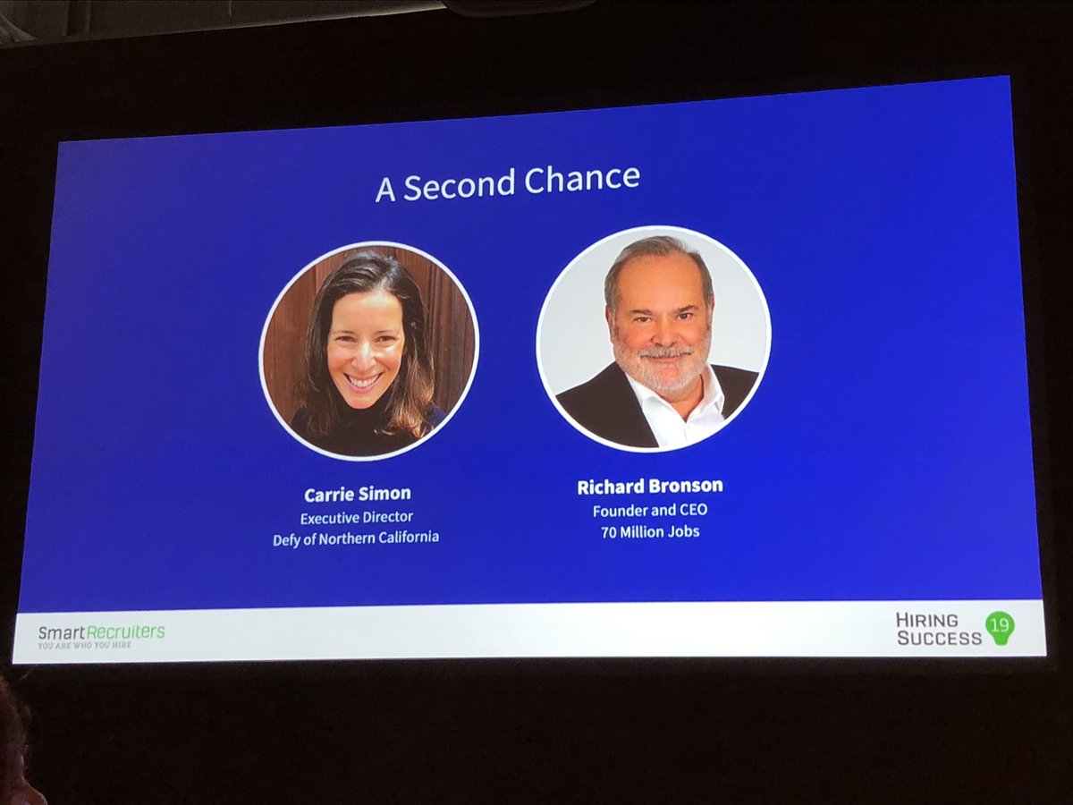 This is an incredible initiative. <a href="/SmartRecruiters/">SmartRecruiters</a> #Hire19. Follow both these folks