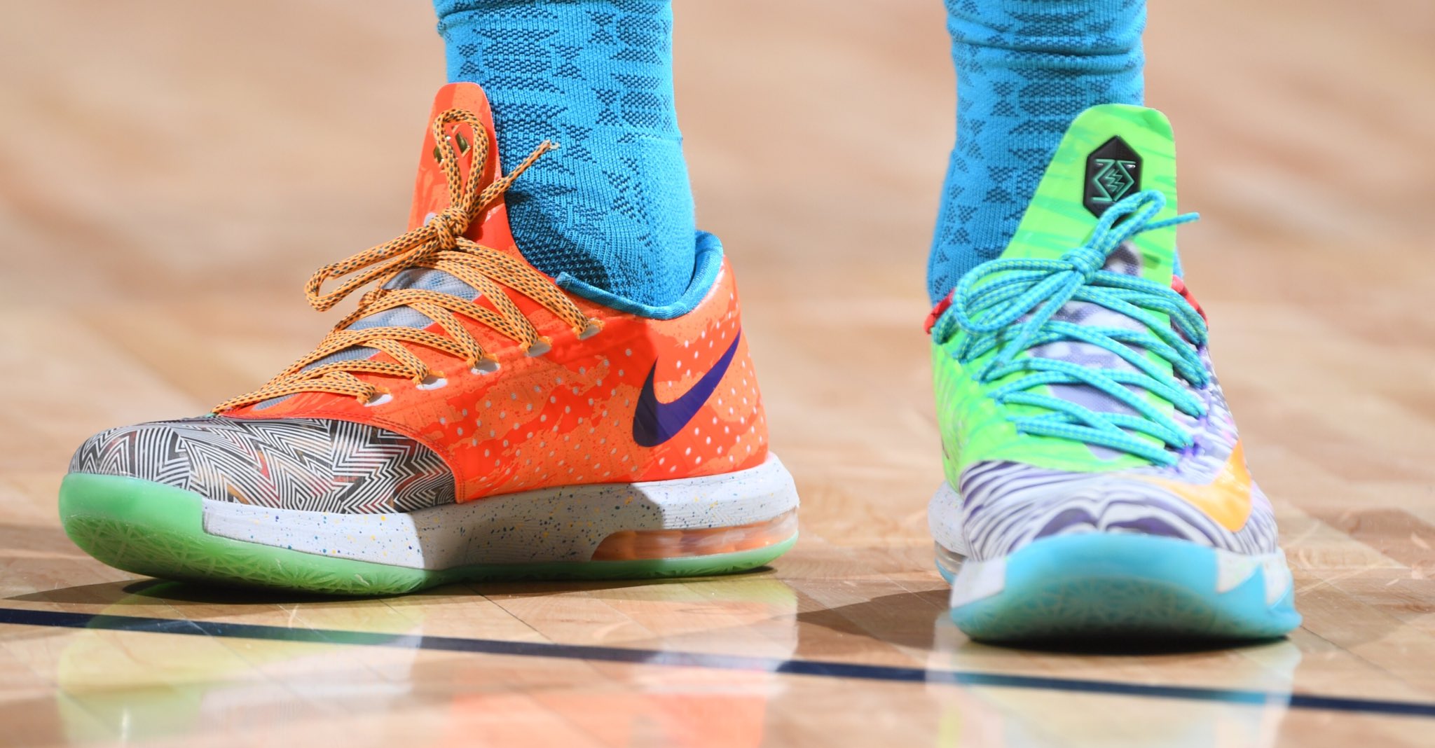 Kd 6 what the on feet 2025