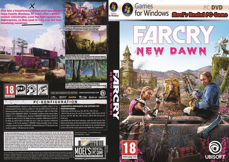 Baru "Farcry New Dawn" -Untuk Sementara Copy Lewat HD-.