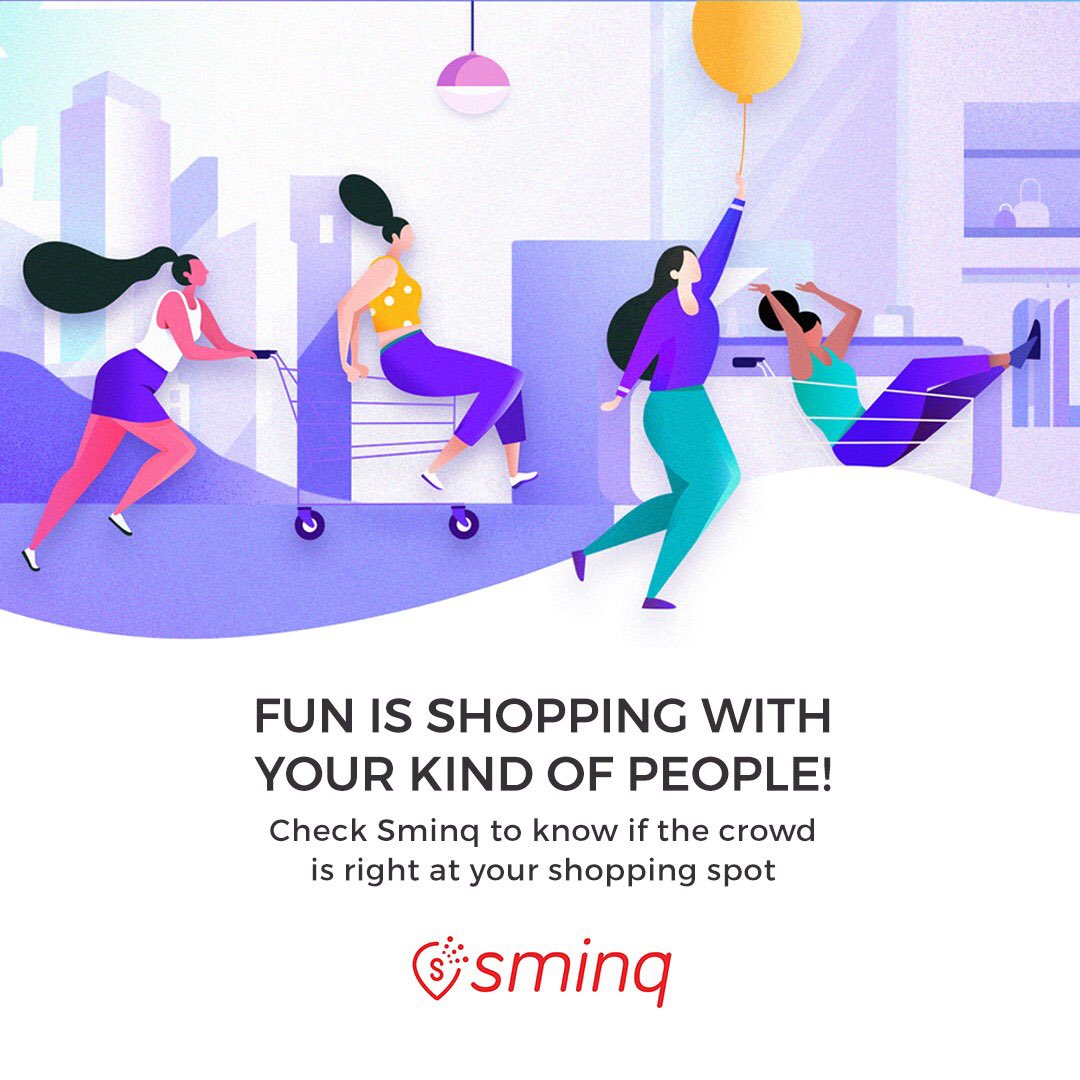 getsminq's tweet photo. Shopping bags are good. But, what about the crowd? Check Sminq to know if the folks at your shopping destination are your kinda people.

Download the app now- https://t.co/h7nvHjBMHs 

#sminq #sminqbangalore #bangalorediaries #bangalorelife #bangaloreblogger #bangalorefoodies https://t.co/5tFJ9WKXkR