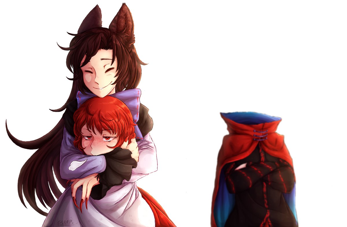 Sleep Let S Take A Walk 東方project 東方 赤蛮奇 今泉影狼 T Co Tgzeqnjea2