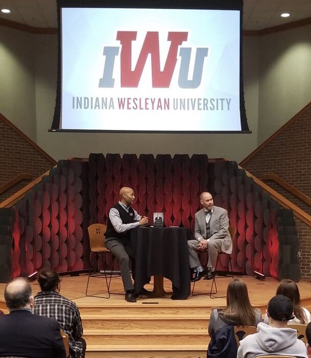CheapSkittle's tweet photo. .@TurnerSportsEJ speaking @IndWes as he is being inducted into our Society of World Changers. https://t.co/DTOt6rSERa