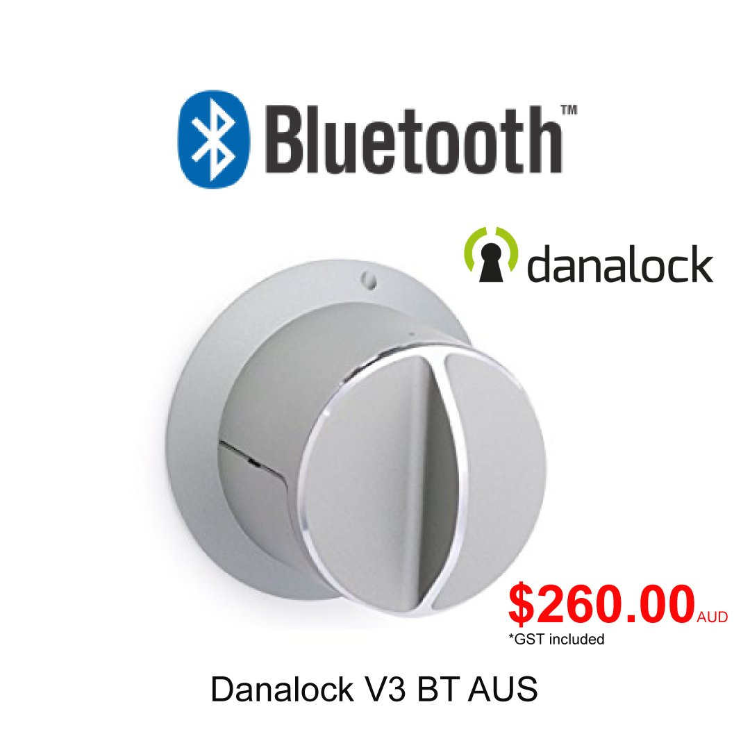 Danalock V3 AUS #Bluetooth is available! 😀
Buy #DanalockV3 on our website!
ow.ly/Tg0A30nQH0S

#danalockAustralia #smartdoorlock #smarthome #smartlock #danalockbluetooth #smartlockbluetooth #keylessdoor #deadboltlock