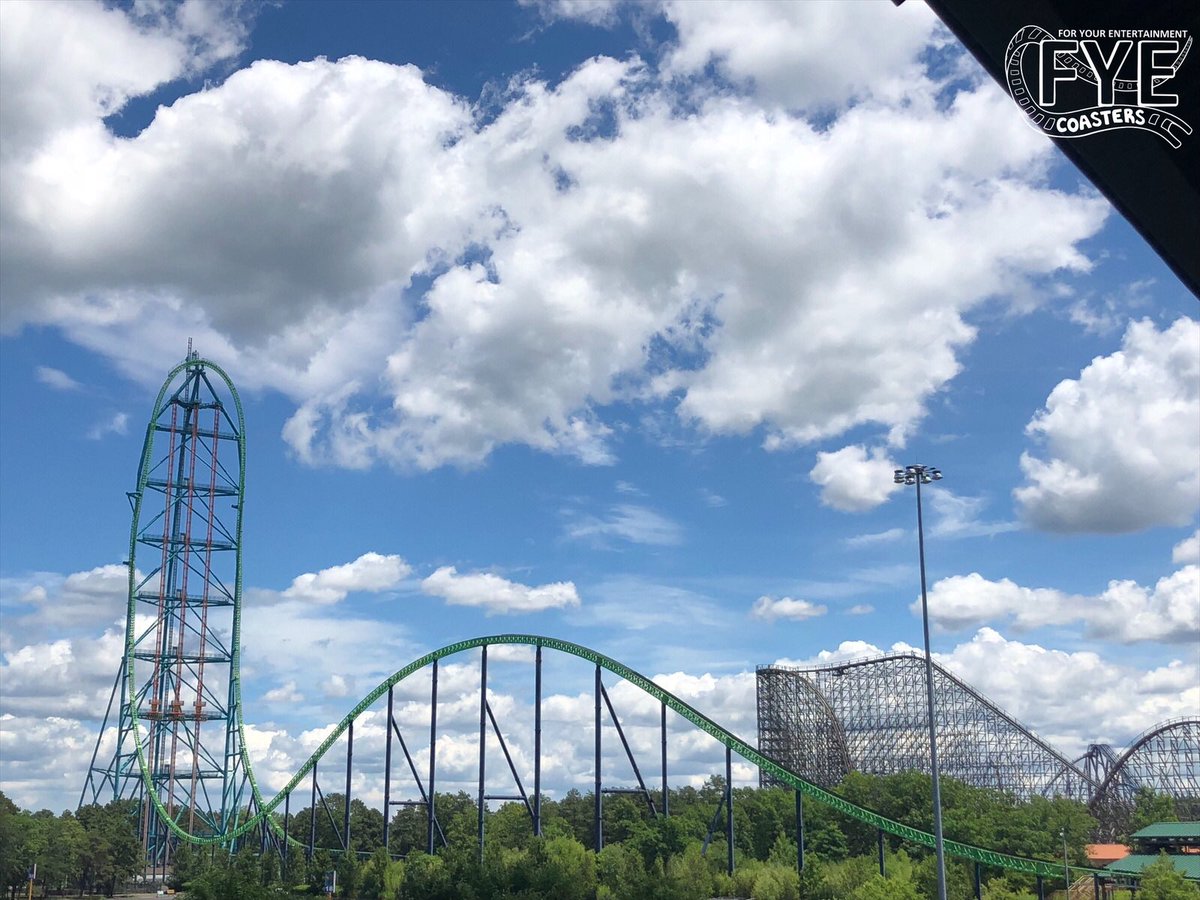 FyeCoasters's tweet photo. Tonight’s coaster is Kingda Ka at Six Flags Great Adventure! Personally, I think Top Thrill Dragster is a better Coaster because of the restraints and I think it is smoother. What’s everyone this of this Strata coaster? #kingdaka #sfgadv #fyecoasters
-Matt https://t.co/63AdHV4Qhd