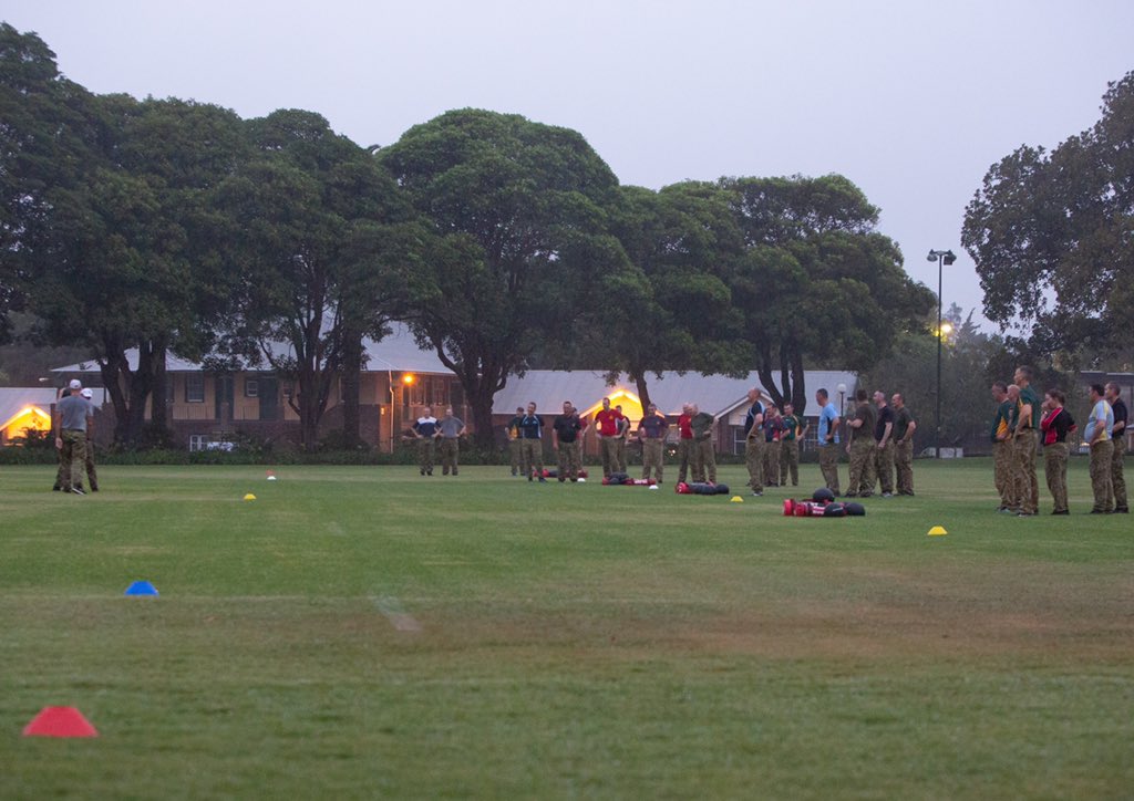 FORCOMDAusArmy's tweet image. In his first Commander’s Recall, @comdforcomd last week welcomed #ForcesCommand commanders &amp;amp; regimental sergeants major to the birthplace of the @AustralianArmy - #VictoriaBarracks, Sydney. There was a packed agenda, but still time for a dawn battle PT session @RSMFORCOMD
