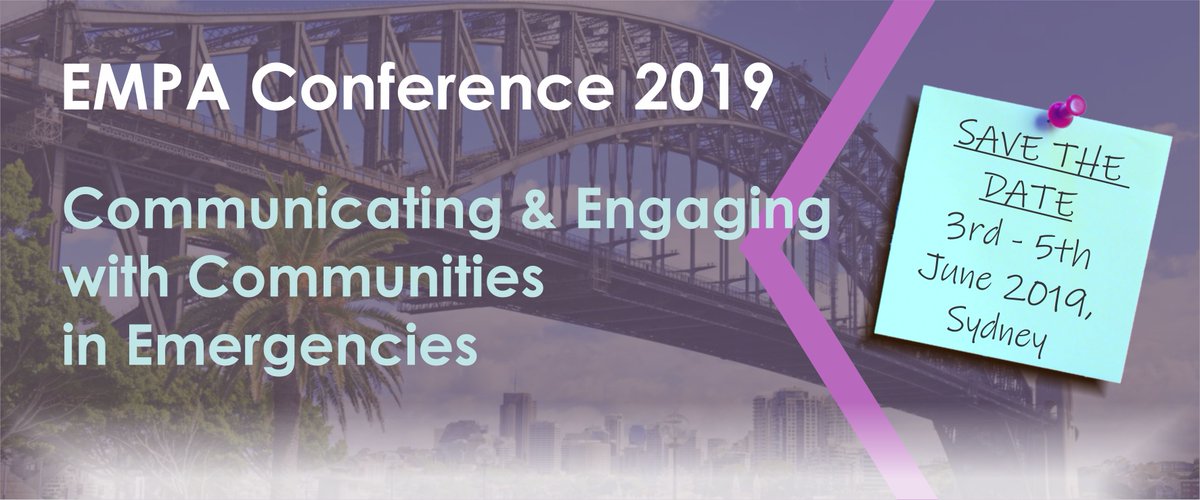 EMPA_Conference's tweet photo. Registration is now open for #EMPA Australia 2019 conference! You can register here: https://t.co/jjjgdWpnW3 check out the program overview while you're there! #sydney #conference https://t.co/hWp0Im7yNu
