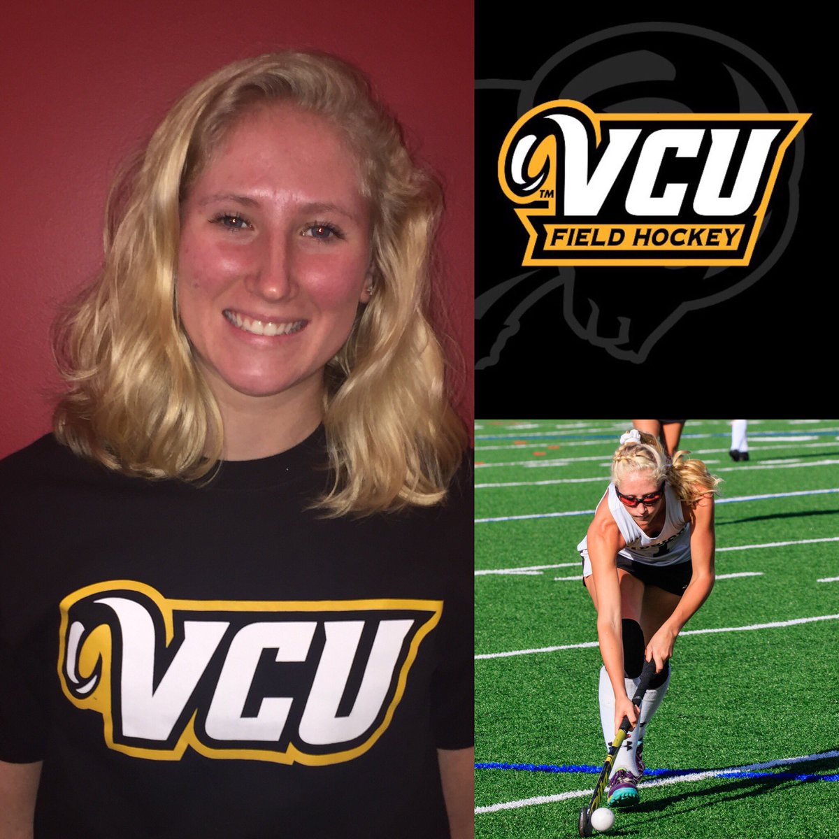 padgett_skyler's tweet photo. I am super excited to announce that I have verbally committed to continue my academic and athletic future playing D1 field hockey at Virginia Commonwealth University. I would like to thank my parents, family, coaches, and teammates for supporting me in my decision. Go Rams🐏!! https://t.co/gSnEcMnSbK