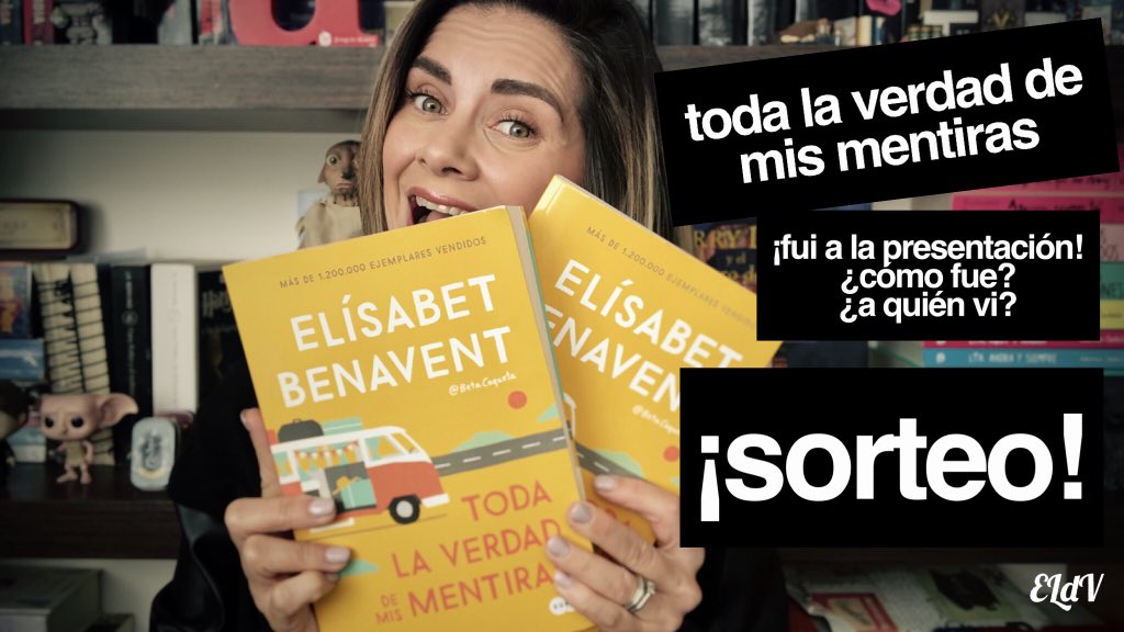 ¡VIDEO NUEVO!

💥Me fui a Madrid, la suerte estuvo de mi parte y pude ir a la presentación de Toda la verdad de mis mentiras de <a href="/Betacoqueta/">Beta Coqueta</a> 

En este video ¡sin editar! les cuento todo sobre el libro, la presentación y ¡más!

RT y participa en el sorteo

youtu.be/o22rLTB60sI